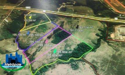 Área à venda, 1450000 m² por R$ 223.800.000,00 - Éden - Sorocaba/SP
