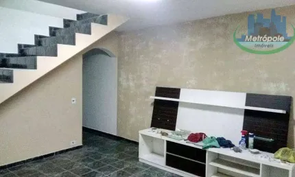 Sobrado residencial à venda, Jardim Bela Vista, Guarulhos.