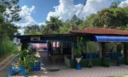 Chácara com 5 dormitórios à venda, 11834 m² por r$ 1.500.000,00 - pedreira - arujá/sp