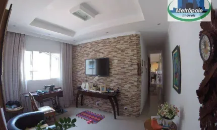 Sobrado residencial à venda, Parque Flamengo, Guarulhos.