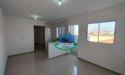 Apartamento com 1 dormitório para alugar, 45 m² por r$ 1.275,01/mês - jardim silvia - guarulhos/sp