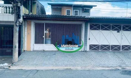 Sobrado com 3 dormitórios à venda, 130 m² por r$ 750.000,00 - jardim bela vista - guarulhos/sp