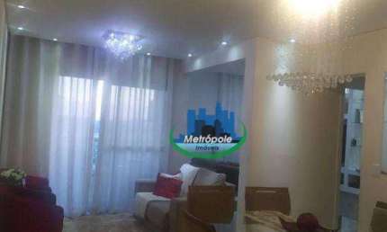 Apartamento com 3 dormitórios à venda, 81 m² por R$ 639.000 - Jardim Las Vegas - Guarulhos/SP