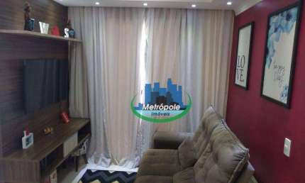Apartamento com 2 dormitórios à venda, 49 m² por R$ 245.000 - Jardim Guilhermino - Guarulhos/SP