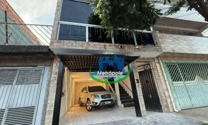 Sobrado com 3 dormitórios à venda, 125 m² por R$ 630.000,00 - Jardim Aeródromo - Guarulhos/SP