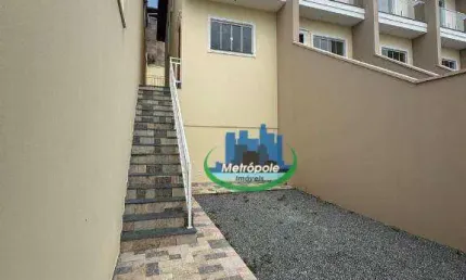 Sobrado com 2 dormitórios à venda, 74 m² por R$ 450.000 - Parque Residencial Scaffid II - Itaquaquecetuba/SP