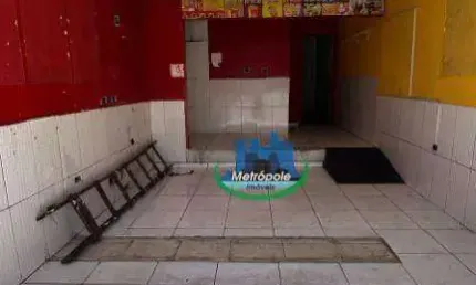 Salão para alugar, 30 m² por r$ 1.900,01/mês - jardim paraíso - guarulhos/sp