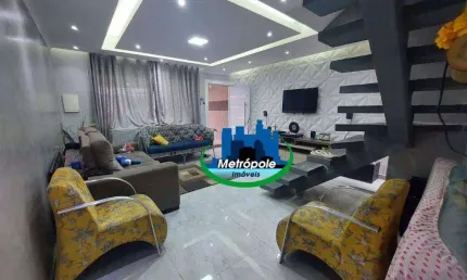 Sobrado com 3 dormitórios à venda, 230 m² por R$ 870.000 - Jardim Bela Vista - Guarulhos/SP