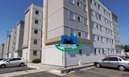 Apartamento com 2 dormitórios à venda, 45 m² por R$ 215.000 - Estância Guatambu - Itaquaquecetuba/SP