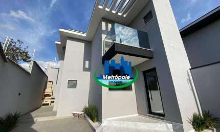 Sobrado com 3 dormitórios à venda, 96 m² por R$ 650.000 - Vila Nova Bonsucesso - Guarulhos/SP