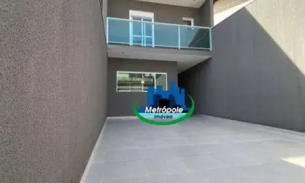 Sobrado com 3 dormitórios à venda, 128 m² por R$ 1.000.000 - Jardim Santa Clara - Guarulhos/SP
