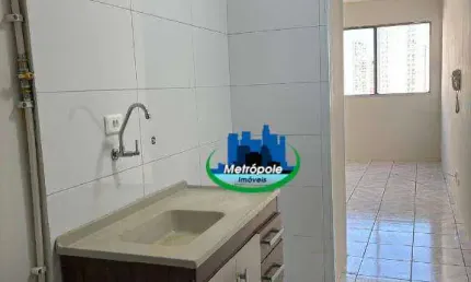 Kitnet com 1 dormitório para alugar, 25 m² por R$ 1.400/mês - Centro - Guarulhos/SP