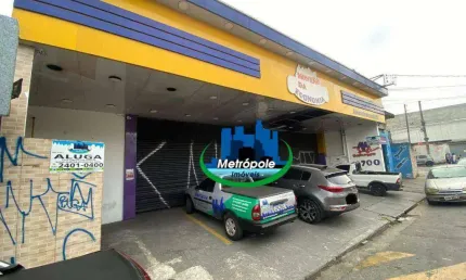 Salão para alugar, 600 m² por r$ 10.250,00/mês - jardim bela vista - guarulhos/sp