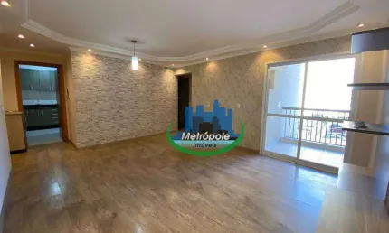 Apartamento com 3 dormitórios para alugar, 75 m² por r$ 3.140,76/mês - jardim nova taboão - guarulhos/sp