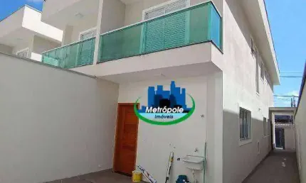 Sobrado com 3 dormitórios à venda, 123 m² por r$ 750.000 - vila barros - guarulhos/sp