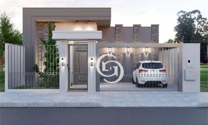 Casa com 3 dormitórios à venda, 112 m² por r$ 735.000,00 - positano - cascavel/pr
