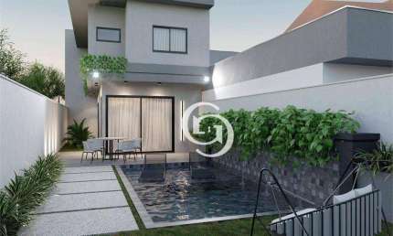 Sobrado com 3 dormitórios à venda, 141 m² por R$ 860.000 - Santa Cruz - Cascavel/PR