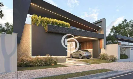 Casa com 3 dormitórios à venda, 220 m² por r$ 2.340.000,00 - tropical 2 - cascavel/pr