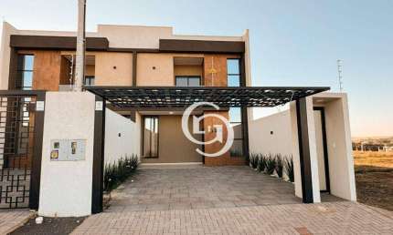 Sobrado com 3 dormitórios à venda, 130 m² por R$ 850.000,00 - Jardim Cassol - Cascavel/PR
