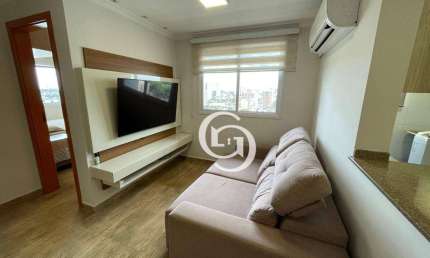 Apartamento mobiliado em andar alto à venda por R$ 420.000 - Centro - Cascavel/PR