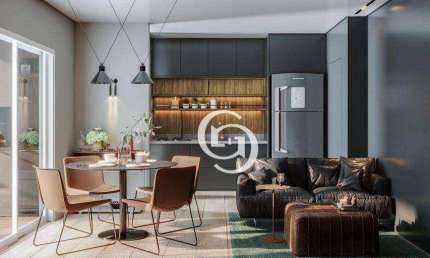 Apartamento studio na planta à venda, 53 m² por R$ 415.000 - Coqueiral - Cascavel/PR