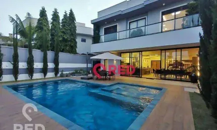 Casa com 3 dormitórios à venda, 327 m² por R$ 4.500.000,00 - Condomínio Residencial Jardim Tripoli - Americana/SP