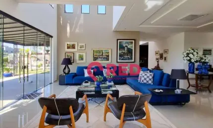 Sobrado com 4 dormitórios à venda, 940 m² por R$ 10.500.000,00 - Condomínio Fazenda Alvorada - Porto Feliz/SP