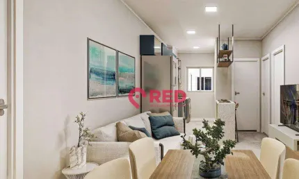 Apartamento com 2 quartos à venda, 42 m² por r$ 214.500 - residencial bella florença - itu/sp