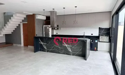 Sobrado com 3 quartos à venda, 220 m² por R$ 1.770.000 - Condomínio Central Parque - Salto/SP