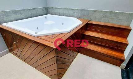 Casa com 3 dormitórios e jacuzzi à venda, 109 m² por R$ 745.000 - Horto Florestal Villagio - Sorocaba/SP