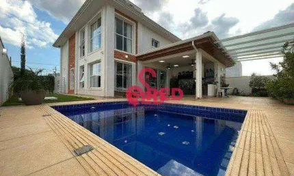 Sobrado com 3 dormitórios à venda, 350 m² por r$ 2.480.000,00 - loteamento residencial jardim villagio - americana/sp