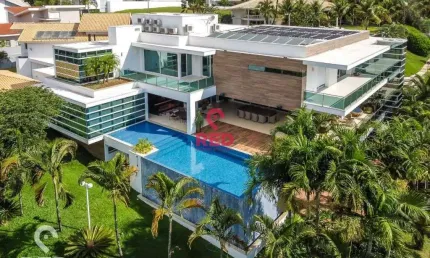 Sobrado com 4 dormitórios à venda, 987 m² por r$ 12.000.000,00 - condomínio ângelo vial - sorocaba/sp