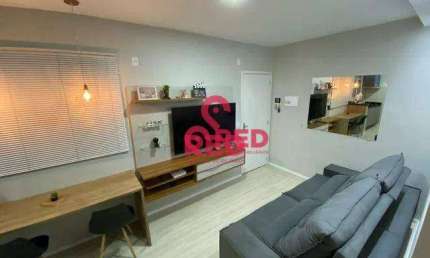 Apartamento com 2 dormitórios à venda, 44 m² por R$ 191.000,00 - Caguaçu - Sorocaba/SP