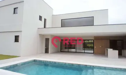 Casa com 4 dormitórios à venda, 504 m² por R$ 6.200.000,00 - Condomínio Lago Azul - Araçoiaba da Serra/SP