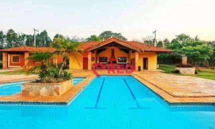 Chácara com 5 dormitórios à venda, 1500 m² por R$ 4.500.000,00 - Área Rural - Tietê/SP