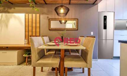 Casa com 2 dormitórios à venda, 56 m² por R$ 295.818,00 - Caguaçu - Sorocaba/SP