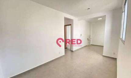Apartamento com 2 dormitórios à venda, 52 m² por R$ 215.000,00 - Caguaçu - Sorocaba/SP