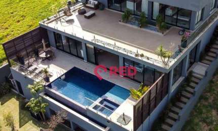 Casa com 4 quartos à venda, 563 m² por R$ 5.200.000 - Condomínio Fazenda Serrazul - Itupeva/SP