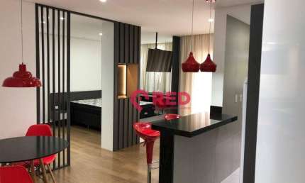 Flat com 1 dormitório para alugar, 44 m² por R$ 3.113,26/mês - Edifício Red Sorocaba - Sorocaba/SP
