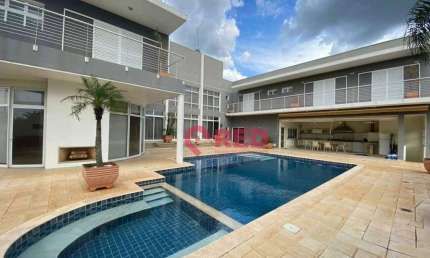 Casa com 5 quartos - venda por R$ 6.900.000 ou aluguel por R$ 25.000/mês - Colinas do Mosteiro de Itaici - Indaiatuba/SP