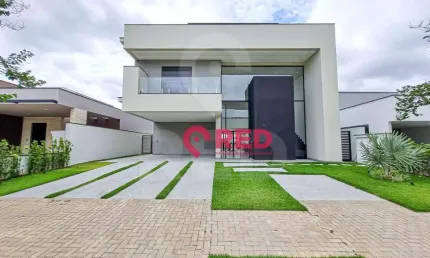 Sobrado com 4 dormitórios à venda, 377 m² por r$ 3.500.000,00 - alphaville nova esplanada - votorantim/sp