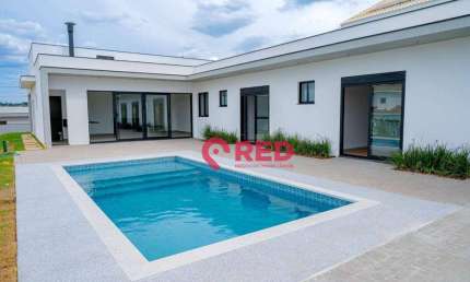 Casa com 3 dormitórios à venda, 378 m² por R$ 2.990.000,00 - Condomínio Saint Charbel - Araçoiaba da Serra/SP