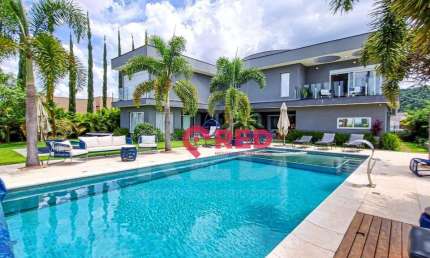 Casa com 7 quartos à venda, 800 m² por R$ 14.000.000 - Condomínio Fazenda Serrazul - Itupeva/SP