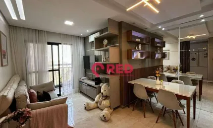 Apartamento com 2 quartos à venda, 60 m² por r$ 510.000 - condomínio jr campolim - sorocaba/sp