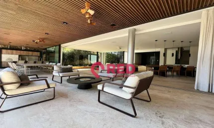 Residência do green com 4 quartos, 575 m² - venda por r$ 22.000.000 ou aluguel por r$ 107.200/mês - fazenda boa vista - porto feliz/sp
