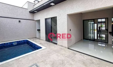 Casa com 3 quartos à venda, 121 m² por R$ 775.000 - Horto Florestal Villagio - Sorocaba/SP