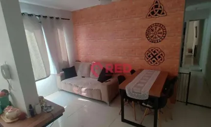 Apartamento com 2 quartos à venda, 47 m² por R$ 259.000 - Condomínio Parque Sicília - Sorocaba/SP