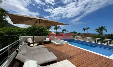Sobrado com 5 dormitórios à venda, 410 m² por r$ 7.000.000,00 - praia de juquehy - são sebastião/sp