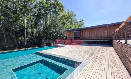Casa com 5 quartos fundo mata, 700 m² - venda por r$ 12.000.000 ou aluguel por r$ 59.999/mês - condomínio terras de são josé ii - itu/sp