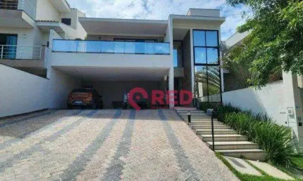 Sobrado com 4 dormitórios à venda, 350 m² por r$ 2.340.000,00 - condomínio lago da boa vista - sorocaba/sp